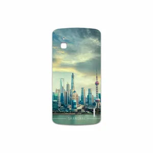 MAHOOT Shanghai City Cover Sticker for Google Nexus 4