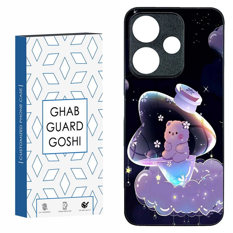 کاور قاب گارد گوشی طرح خرس فانتری کد TPU-052 مناسب برای گوشی موبایل شیائومی  REDMI 13  
