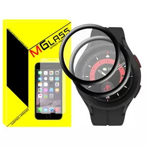 محافظ صفحه نمایش نانو ام‌گلس مدل Pmma-MG مناسب برای ساعت هوشمند سامسونگ Galaxy Watch 5 Pro بسته دو عددی
