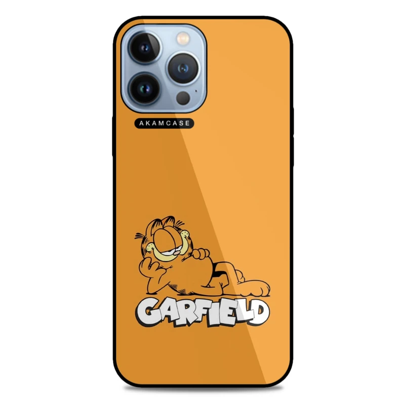 کاور آکام مدل AMC-WA13PROMAX-GARFIELD7 مناسب برای گوشی موبایل اپل iPhone 13 Pro Max