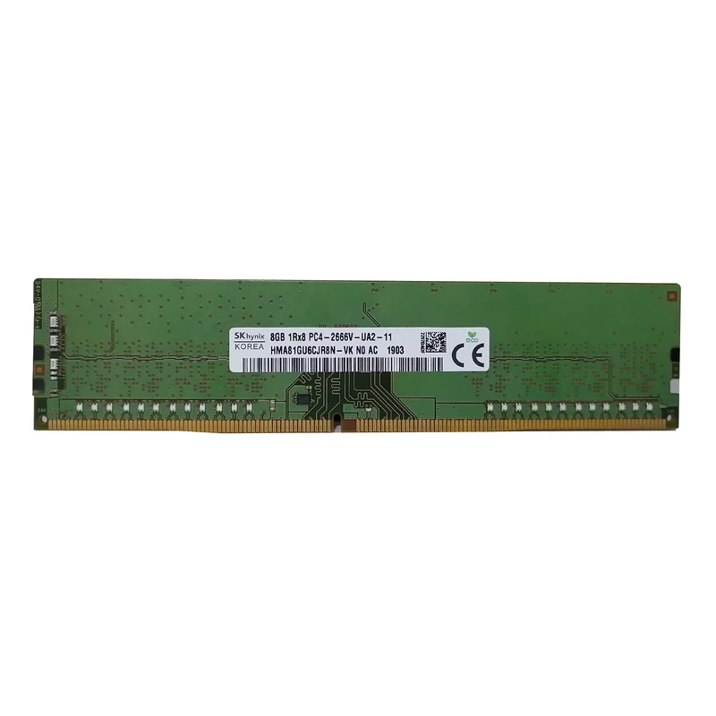 رم دسکتاپ DDR4 تک کاناله 2666 مگاهرتز cl19 اس کی هاینیکس ظرفیت 8 گیگابایت