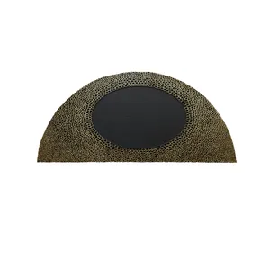  پادری مدل نیم دایره طرح کلاسیک کد 8818 سایز 90×45 سانتی متر