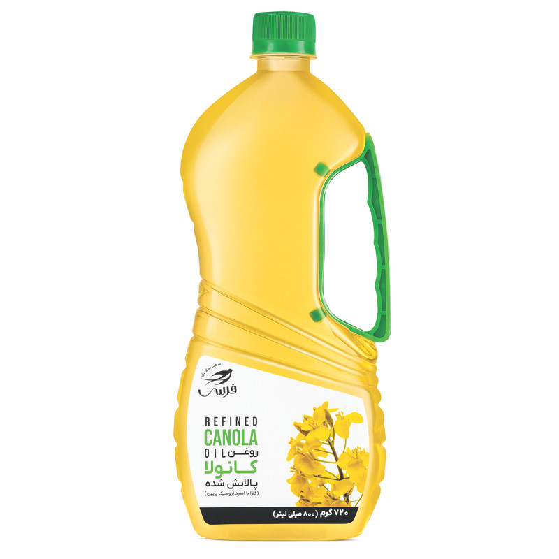 روغن کانولا فرسی - 800 میلی لیتر بسته 10 عددی