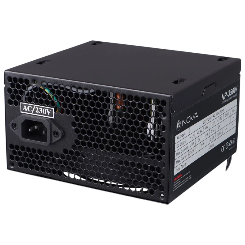 منبع تغذیه کامپیوتر ان نوا مدل NP-350 منبع تغذیه کامپیوتر ان نوا مدل NP-350