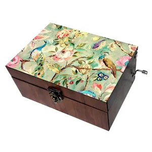 جعبه موزیکال مدل گل B004