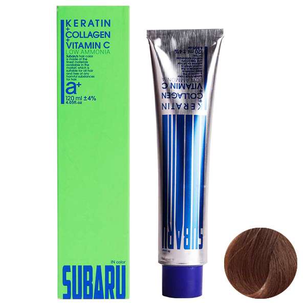 رنگ مو سوبارو شماره N/LA7.53 حجم 120 میلی لیتر رنگ بلوند شکلاتی تیره