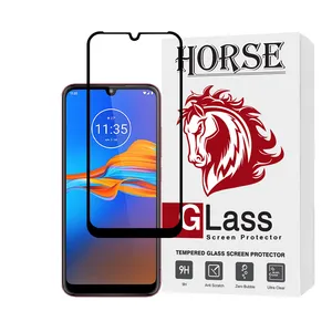   Horse CRMSNWHO Screen Protector For Motorola E6 Plus 
