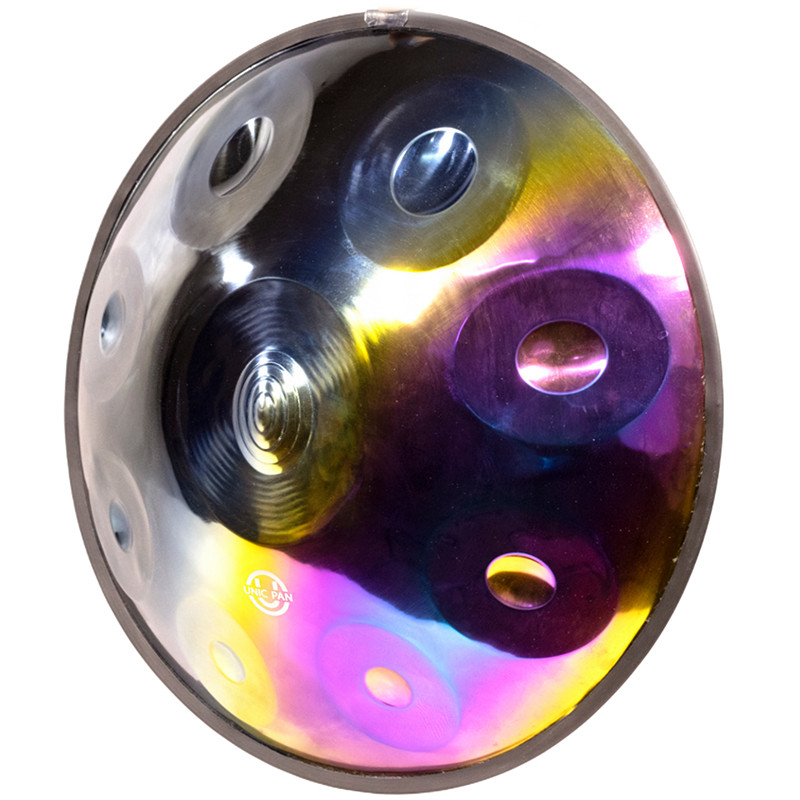 هنگ درام 9 نوت یونیک پن مدل standard multicolor two face a16 به همراه پایه