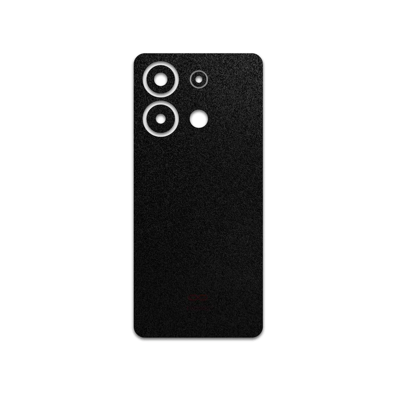 برچسب پوششی ماهوت مدل Black-Suede مناسب برای گوشی موبایل شیائومی Redmi Note 13 4G