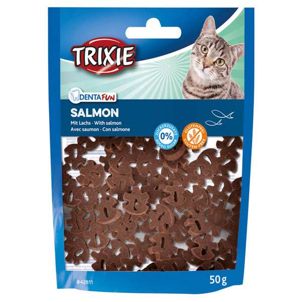 تشویقی گربه تریکسی مدل SALMON وزن 50 گرم