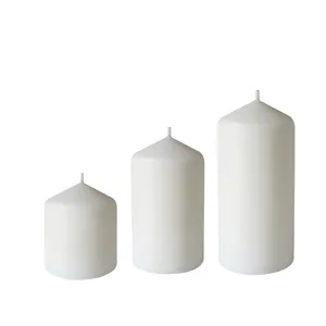 شمع مدل  استوانه ای لیانا مجموعه 3 عددی
