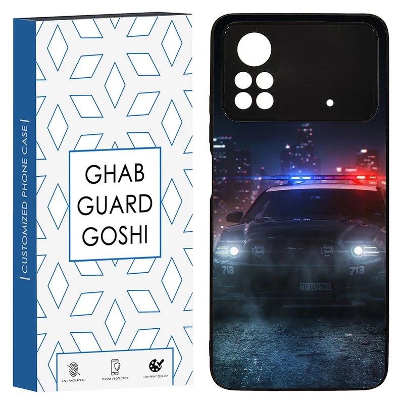 کاور قاب گارد گوشی طرح پلیسی کد TPU-139 مناسب برای گوشی موبایل شیائومی  Poco x4 pro / x4 pro 5g