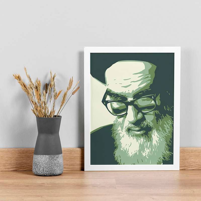 تابلو صبا طرح طرح امام خمینی (ره) کد 13426w