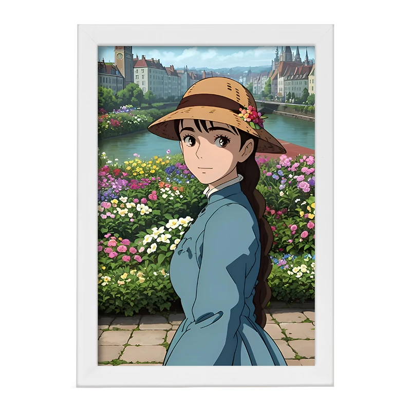 تابلو خندالو مدل سوفی انیمه قلعه متحرک هاول کد F9993