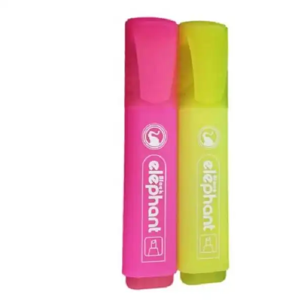 ماژیک علامت گذار مدل هایلایت کد 10p بسته 2 عددی