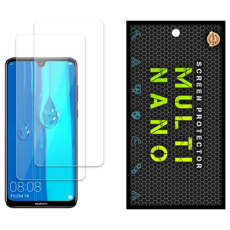 محافظ صفحه نمایش مولتی نانو مدل X-S2N مناسب برای گوشی موبایل آنر 8X Max بسته دو عددی