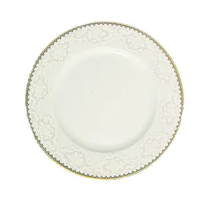 پیش دستی شرکت صنایع چینی تقدیس مدل گرد طرح مهرسا کد12 بسته 6 عددی