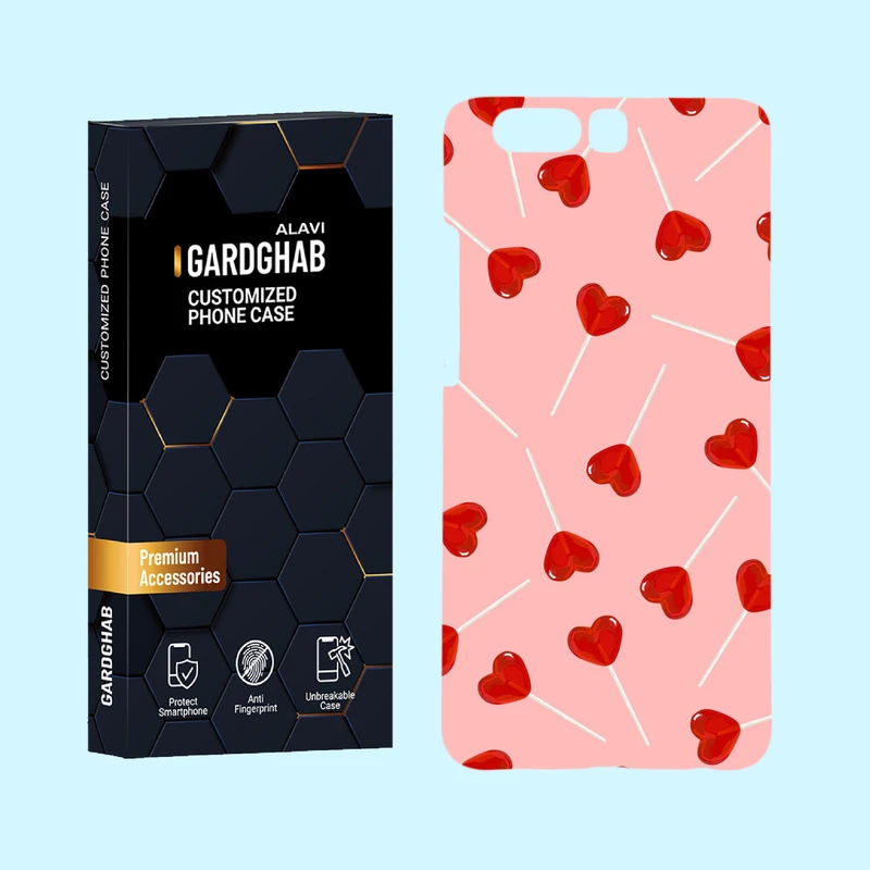 کاور گارد قاب علوی مدل عاشقانه مناسب برای گوشی موبایل هوآوی P10 Plus