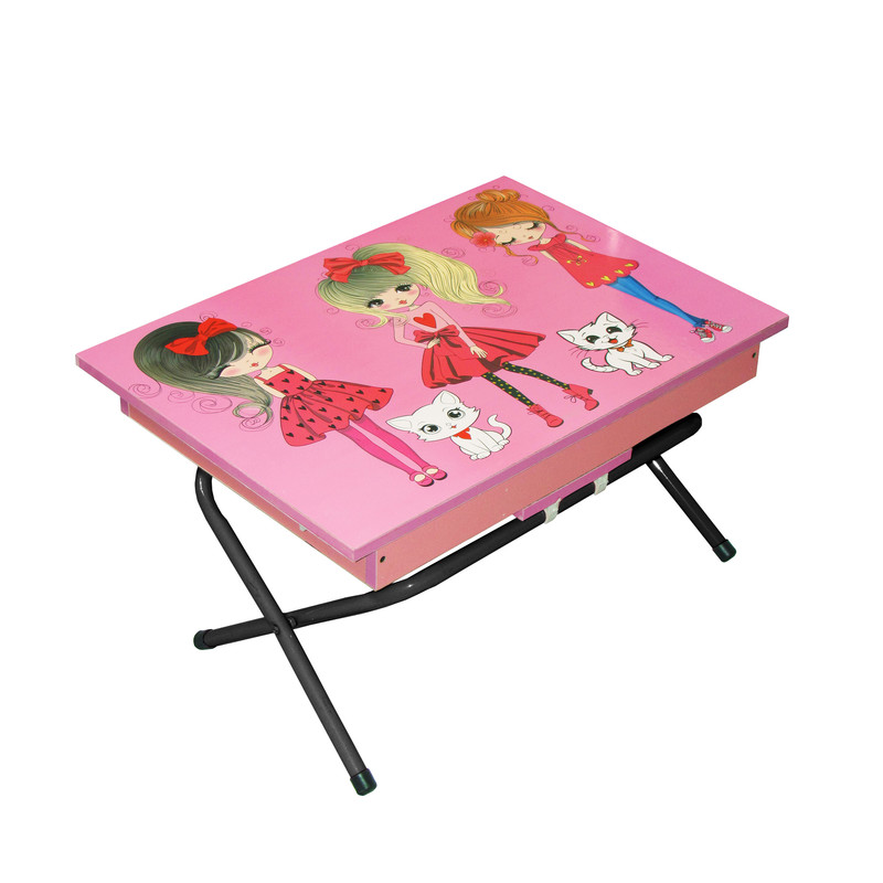 میز تحریر کودک میزیمو مدل دختر چکمه پوش کد 3414