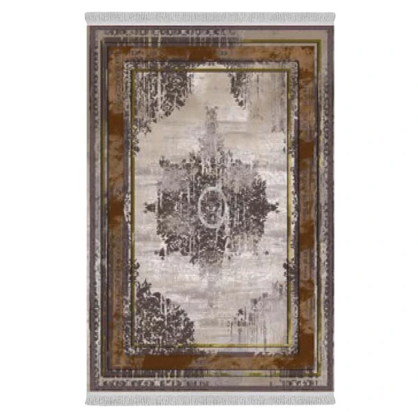 فرش پارچه‌ای دفه مدل فرشینه طرح مدرن  کد 88729887