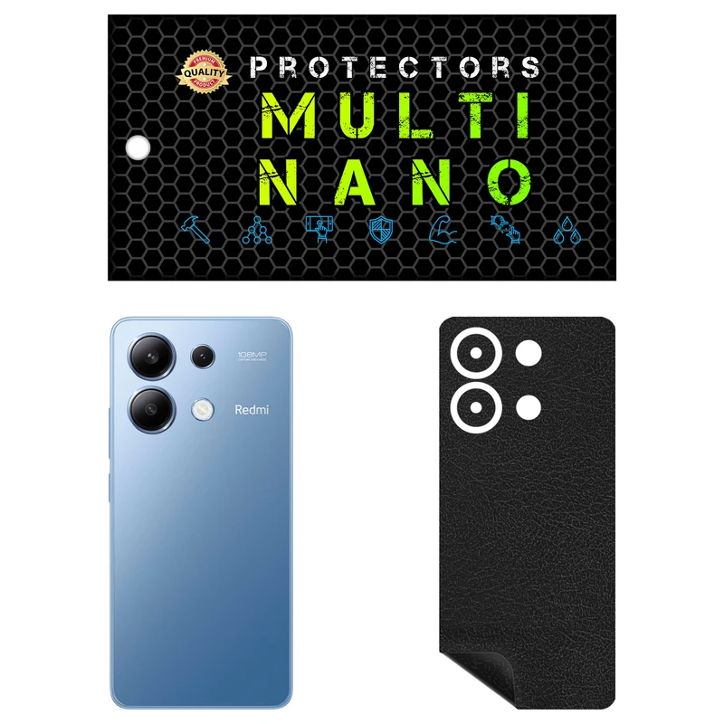 برچسب پوششی مولتی نانو طرح چرم مدل X-F1L مناسب برای گوشی موبایل شیائومی Redmi Note 13 4G
