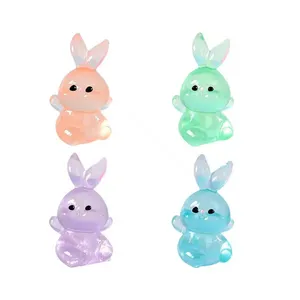 مجسمه مدل شب تاب طرح خرگوش بسته ۶ عددی