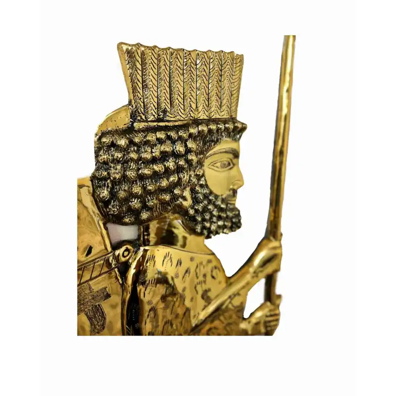 مجسمه برنجی مدل هخامنشی مجموعه 2 عددی