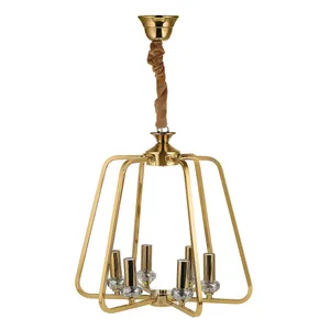 لوستر 6 شعله مدل کلاسیک 