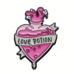 سنجاق سینه زنانه مدل معجون عشق هری پاتر