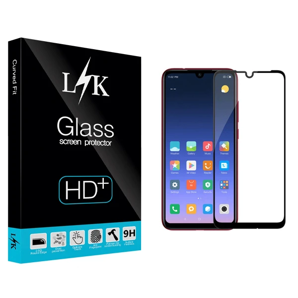 محافظ صفحه نمایش ال کی مدل +HD مناسب برای گوشی موبایل شیائومی Redmi Note 7