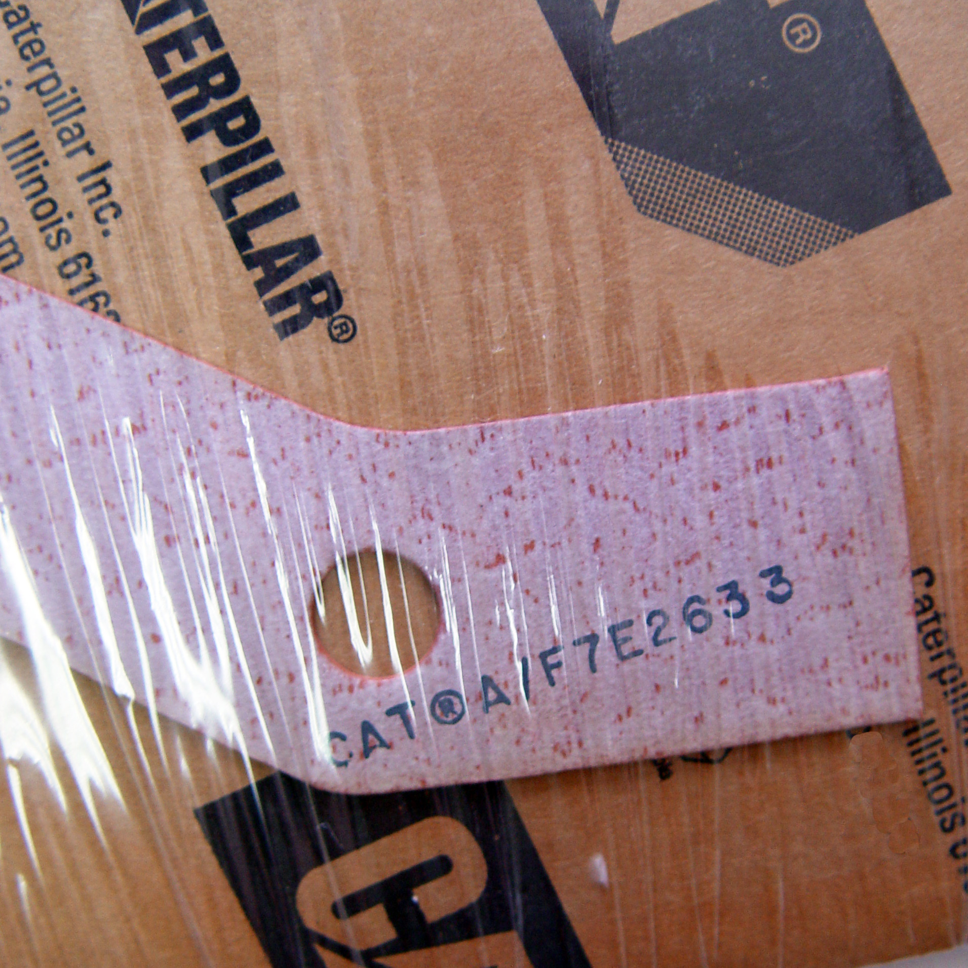 گسکت ماشین آلات کاترپیلار کد 7E2633 گسکت ماشین آلات کاترپیلار کد 7E2633