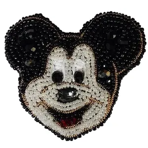 سنجاق سینه زنانه مدل میکی موس کد GOL107