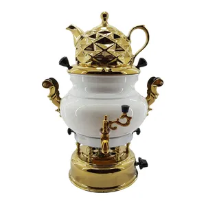 سماور گازی مدل عروس کد bst-2 ظرفیت 6 لیتر 