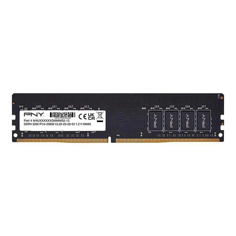 رم دسکتاپ DDR4 تک کاناله 3200 مگاهرتز CL22 پی ان وای مدل PERFORMANCE ظرفیت 8 گیگابایت