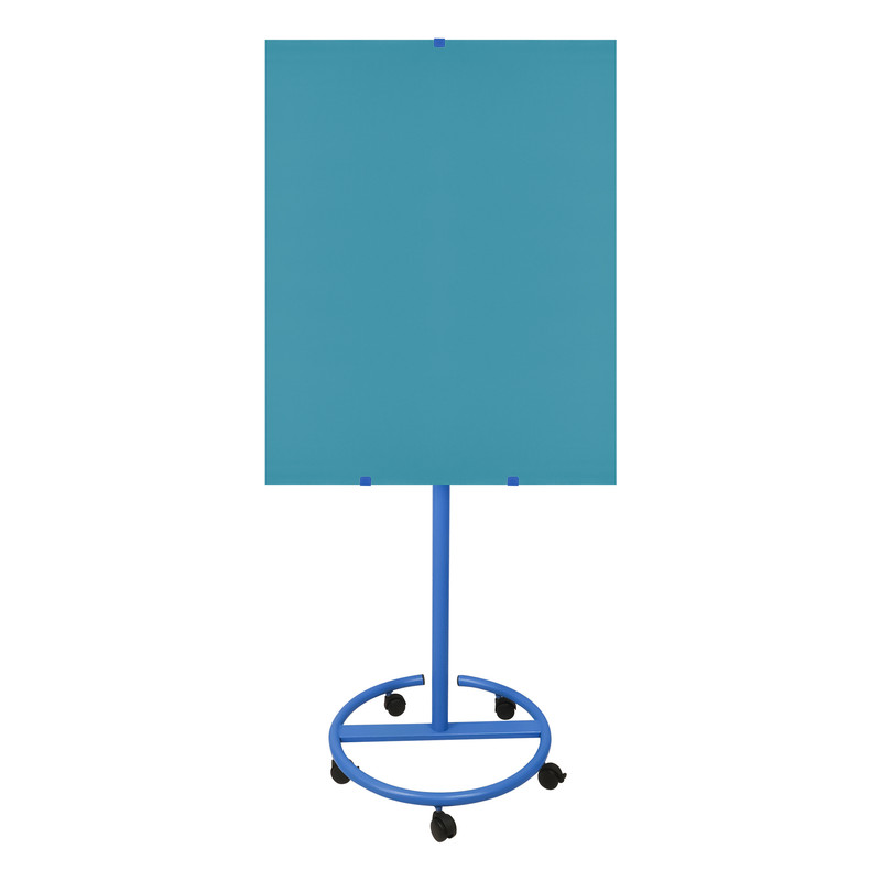 وایت برد شیشه ای مدل AO4020 سایز 80×100 سانتی متر به همراه پایه نگهدارنده