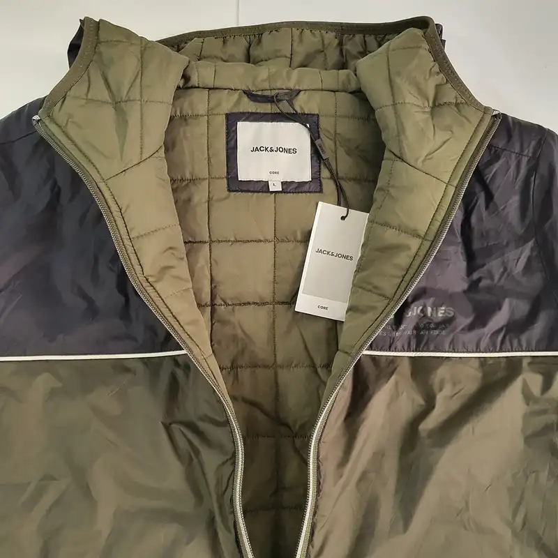 کاپشن مردانه جک اند جونز مدل Forest Night 12180359