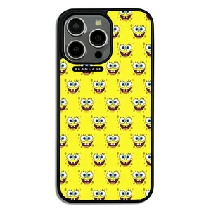 AKAM AMC-WA15PROMAX-SPONGE BOB12 Cover For Apple iPhone 15 Pro Max