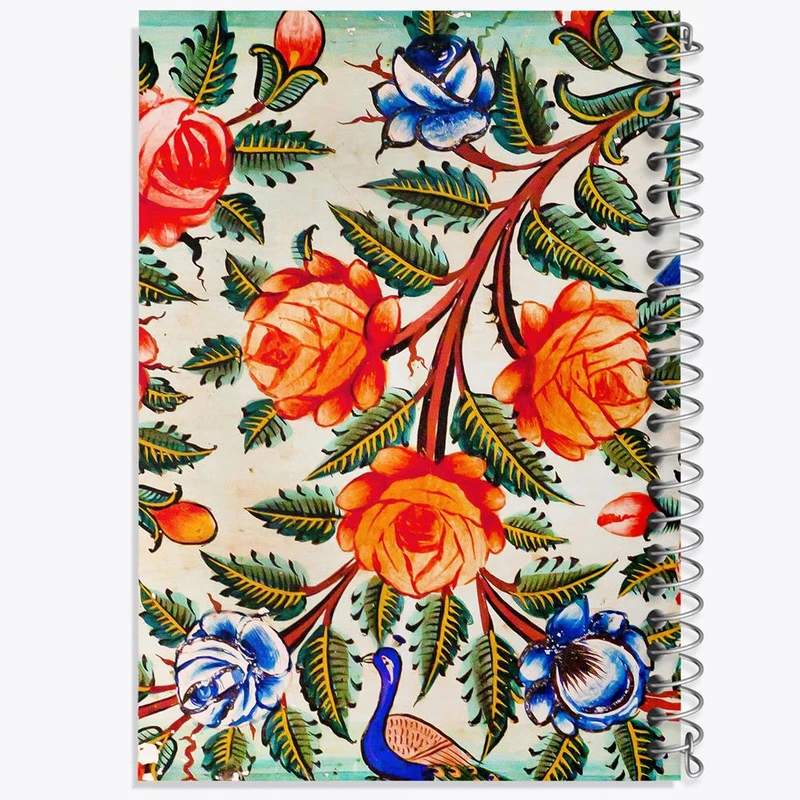 دفتر شطرنجی 50 برگ خندالو طرح کاشی کد 2198