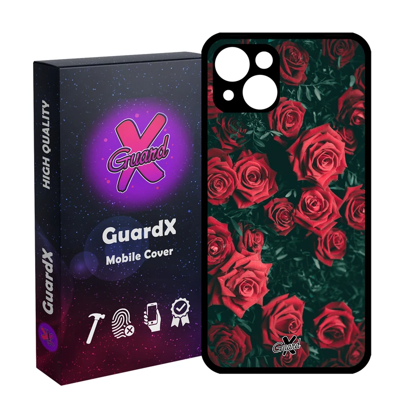 کاور گارد ایکس طرح Flower مدل Glass10208 مناسب برای گوشی موبایل اپل iPhone 13