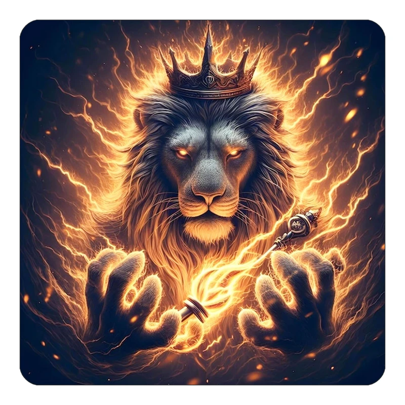 مگنت کاکتی طرح شیر مدل mp23775