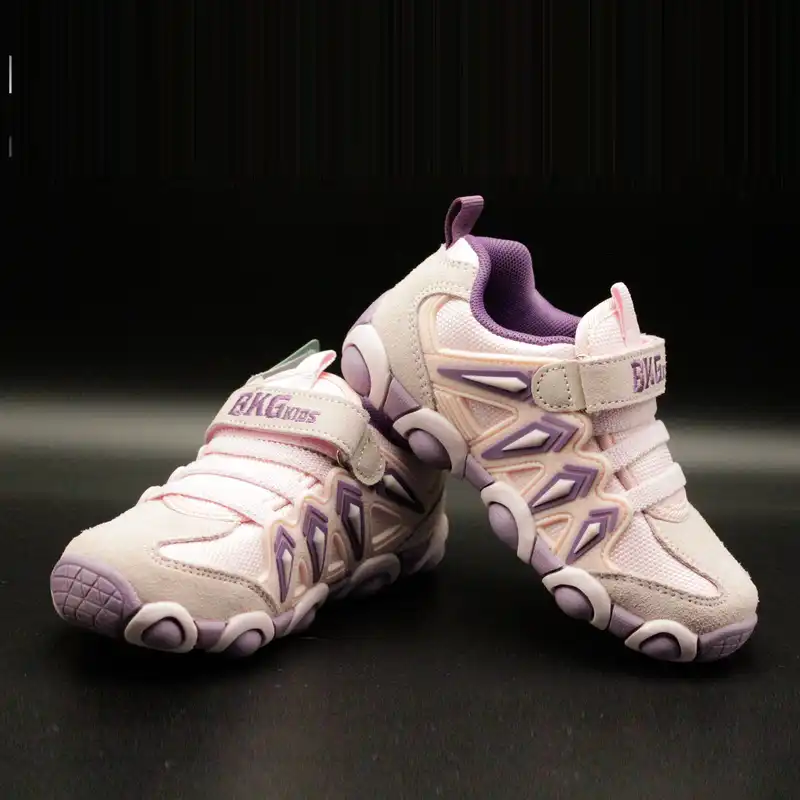 کفش راحتی دخترانه بی کی جی کیدز مدل چراغ دار کد 09