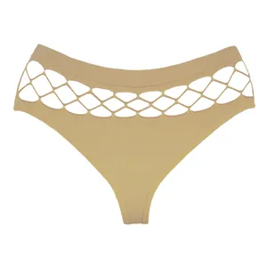 شورت زنانه مدل کمر زنبوری لامبادا مجلسی بکلس فانتزی  رنگ کرم