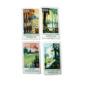 تمبر یادگاری مدل طبیعت کد DS2456 مجموعه 4 عددی