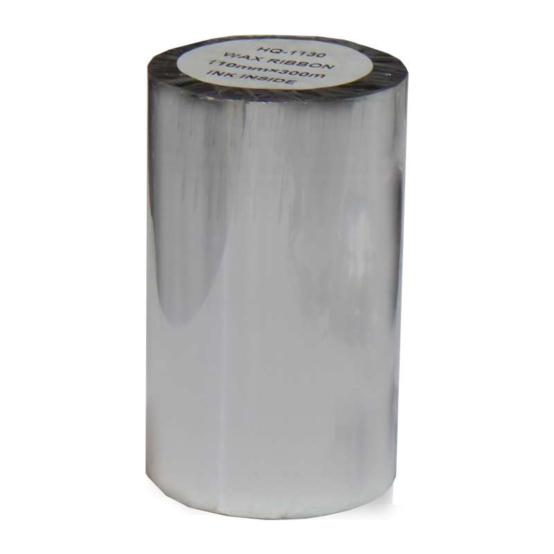 ریبون پرینتر لیبل زن مدل Wax 110mm x 300m ریبون پرینتر لیبل زن مدل Wax 110mm x 300m