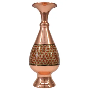 گلدان خاتم کاری طرح مس صراحی کد 25