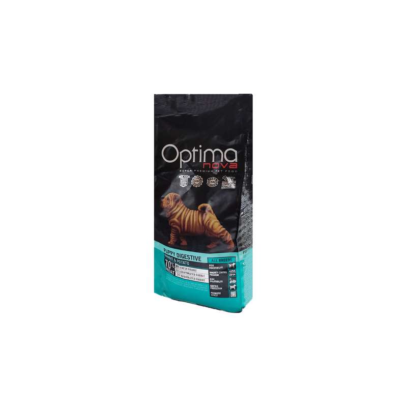 غذا خشک سگ اپتیما مدل PUPPY  DIGESTIVE وزن 2 کیلوگرم