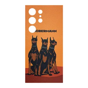 Remax cover sticker Leth model Doberman design suitable for Samsung Galaxy S24 Ultra mobile phone