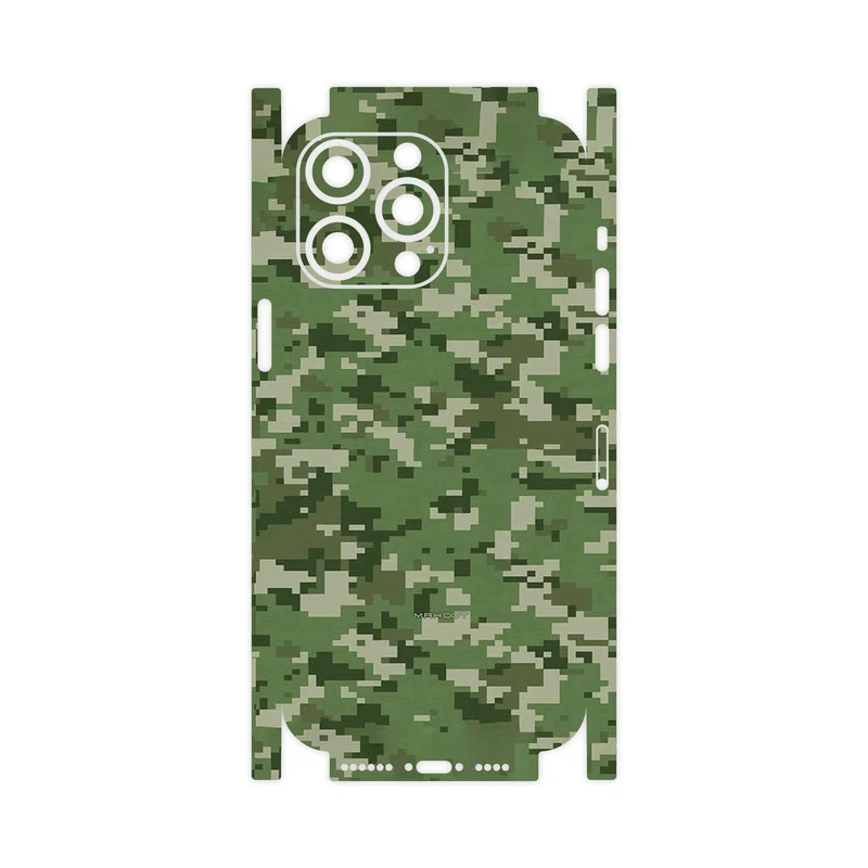 برچسب پوششی ماهوت مدل Army_Green_Pixel-FullSkin مناسب برای گوشی موبایل اپل iPhone 14 Pro Max