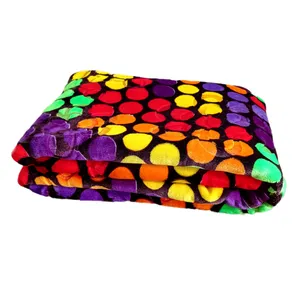 پتو مدل گل برجسته کد P_1001 سایز 220x160 سانتی متر