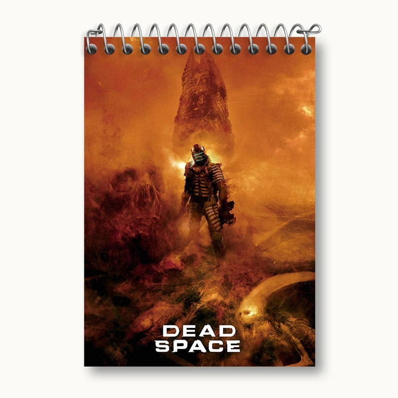 دفتر یادداشت 50 برگ خندالو مدل بازی دد اسپیس (Dead Space) کد 34996